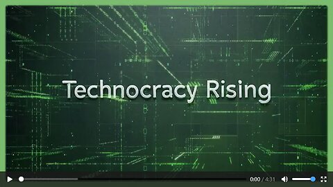 TECHNOCRACY RISING - GREG REESE