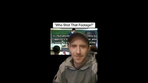 Who shot the footage of Neil Armstrong being the first man on the moon?