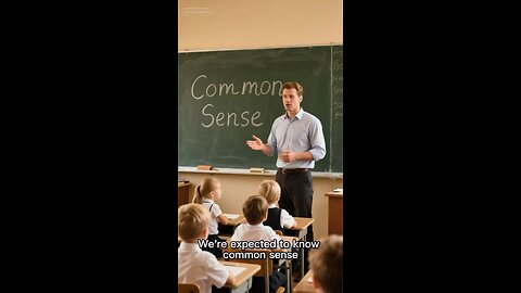 Common Sense Not So Common?!!