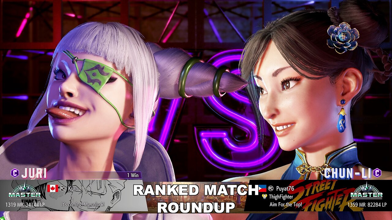 Kuya Kalbo SF6 Ranked Match Roundup. Chun Li Master Rank [Hori Fight Stick]