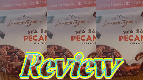 Lamontagne SEA SALT PECANS Review