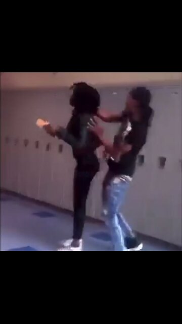 Man punches his girlfriend for cheating on him, people laugh.