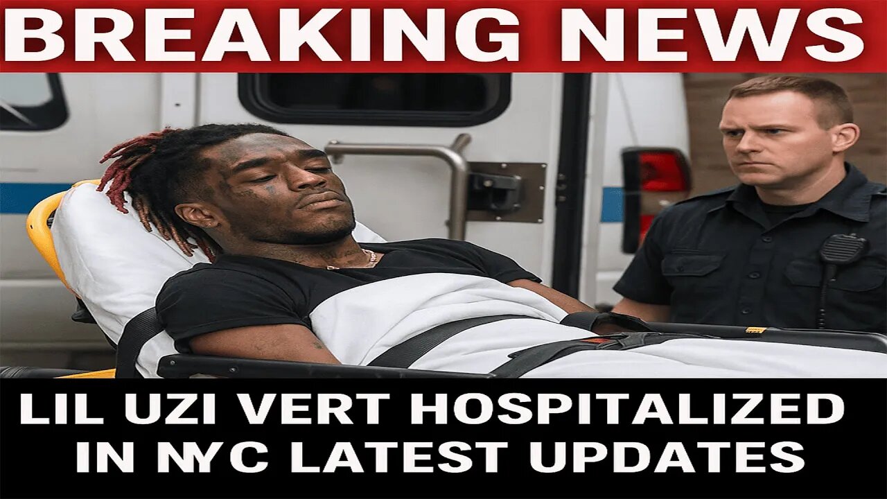 Breaking News: Lil Uzi Vert Hospitalized in NYC | Full Story and Latest Updates 🚨🗽| NEWSDRIFT