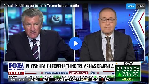 "Health Experts Believe Trump has Dementia, Claims Pelosi"