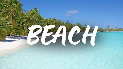 4K Relaxing Beach Waves | Soothing Ocean Sounds for Sleep, Study & Meditation
