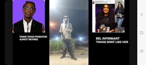 YOUNG THUGG ALMOST WENT BACC TOO JAIL PROBATION REVOKED DETERMINATION OF DE BBL INFORMANT BANDIT💪🏾🔵