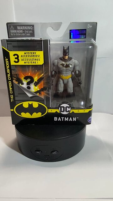 Buy It Now: 4” BATMAN Action Figure (2020) 1st Edition (New Old Stock) Classic Gray Suit - On Sale