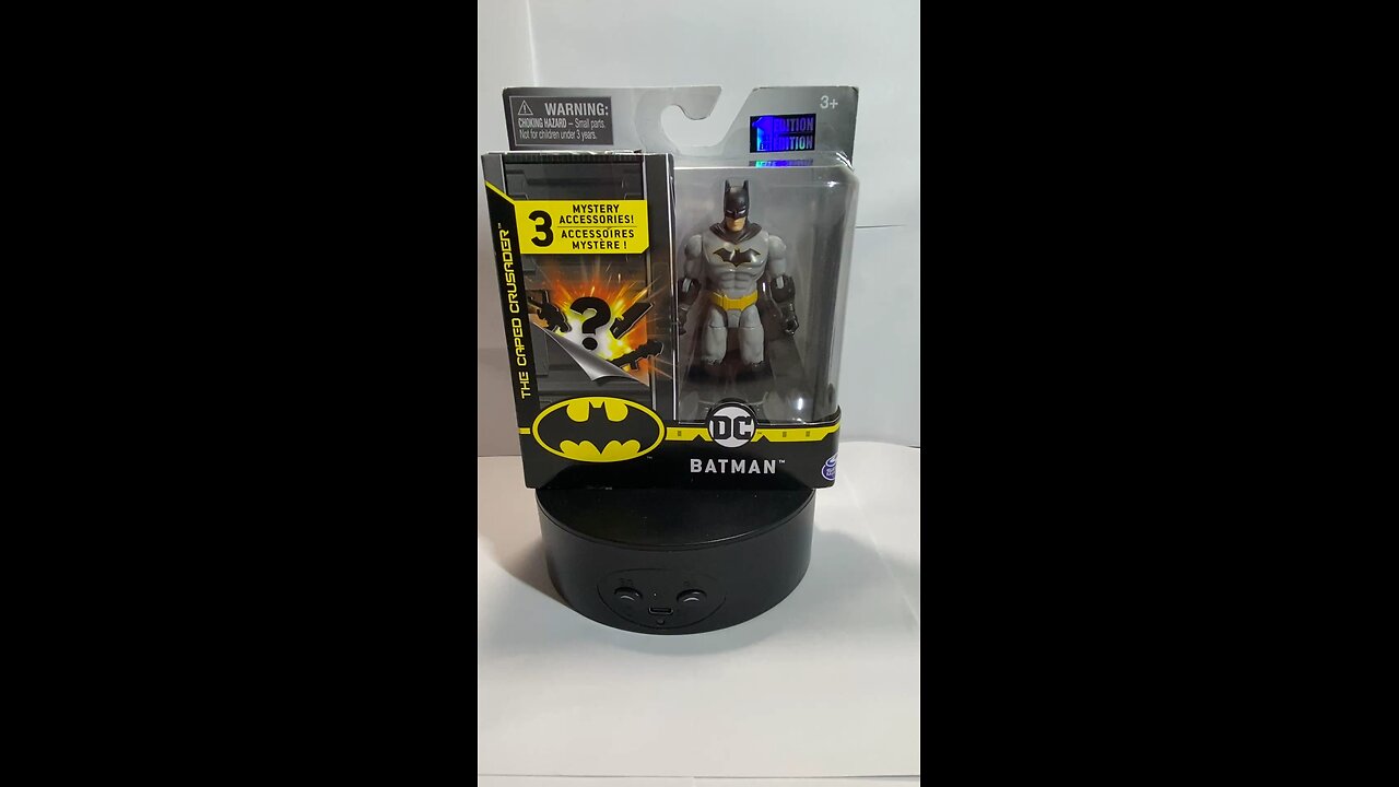 Buy It Now: 4” BATMAN Action Figure (2020) 1st Edition (New Old Stock) Classic Gray Suit - On Sale