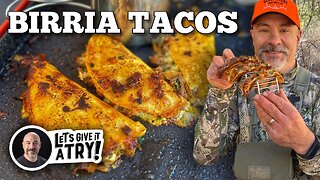 Birria Tacos on the Blackstone Camping Griddle