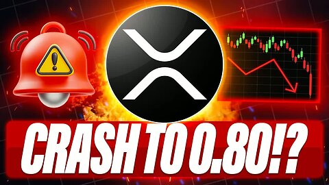 XRP COULD CRASH TO $0.80 - BUY XRP OR BE BTC EXIT LIQUIDITY - RAOUL PAL SHOULD TALK TO RIPPLE