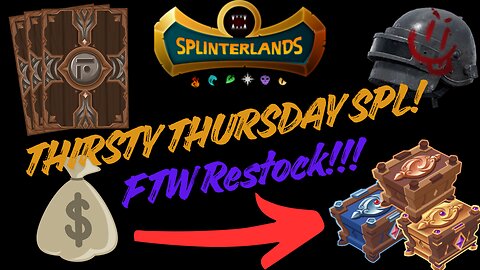 Thirsty Thursday! Prize Wheel Restock! Welcome Praetorians, Vonak!!!