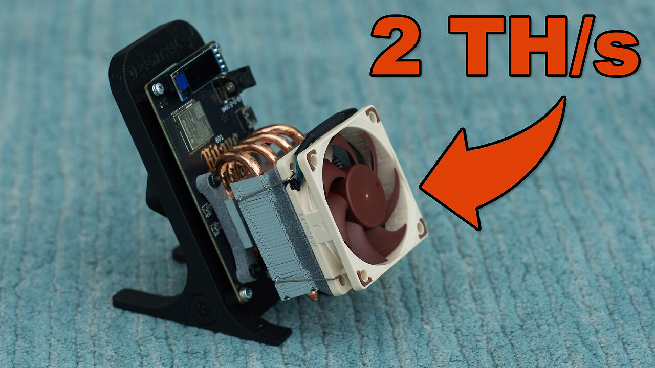 Amazing Upgrade For Your Bitaxe's Heatsink & Fan