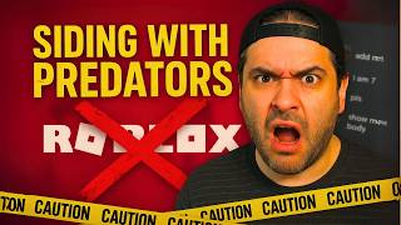Roblox Just Sided With Child Predators… and BANNED This YouTuber