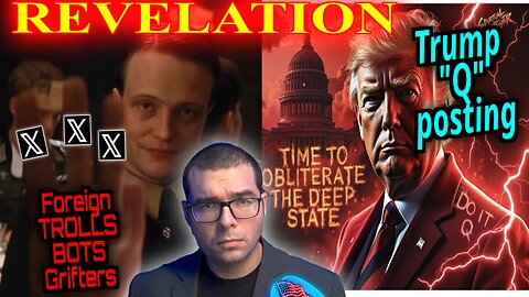 Trump "Q" posting. X reveals country of origin. DOGE gone???? TC 11/24/25