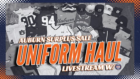 Auburn Uniform Haul | Surplus Sale Show and Tell!