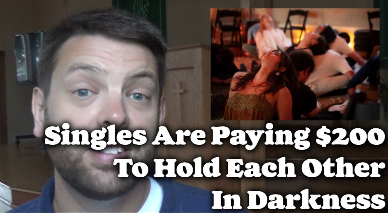Singles Are Paying $200 To Hold Each Other In Dark Rooms