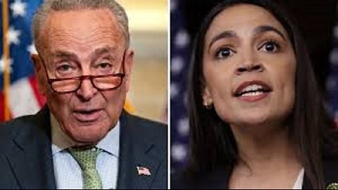 Schumer Faces Calls for AOC Primary Challenge After Backing GOP Spending Bill