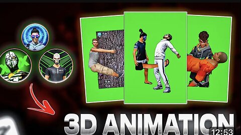How To Make Funny 3D Green Screen Video Of Own Free Fire Character
