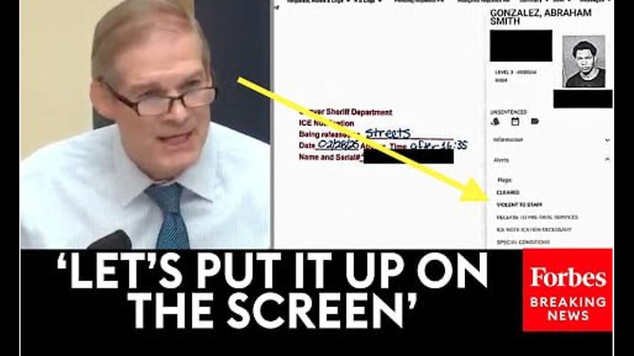Shocking Note In Illegal Immigrant’s File Sanctuary City Let Out Before ICE Pick-Up