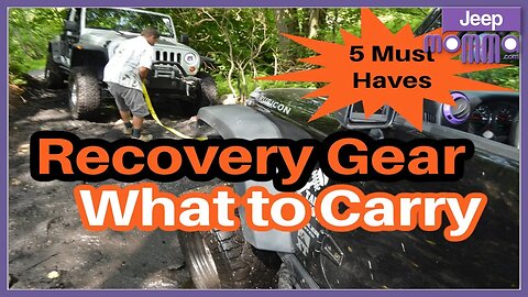 Top 5 Off-Road Recovery Gear Must-Haves for Jeep Beginners