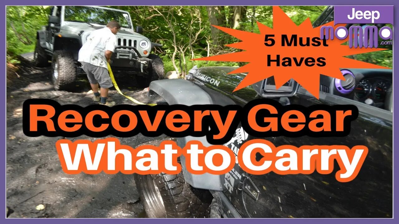 Top 5 Off-Road Recovery Gear Must-Haves for Jeep Beginners