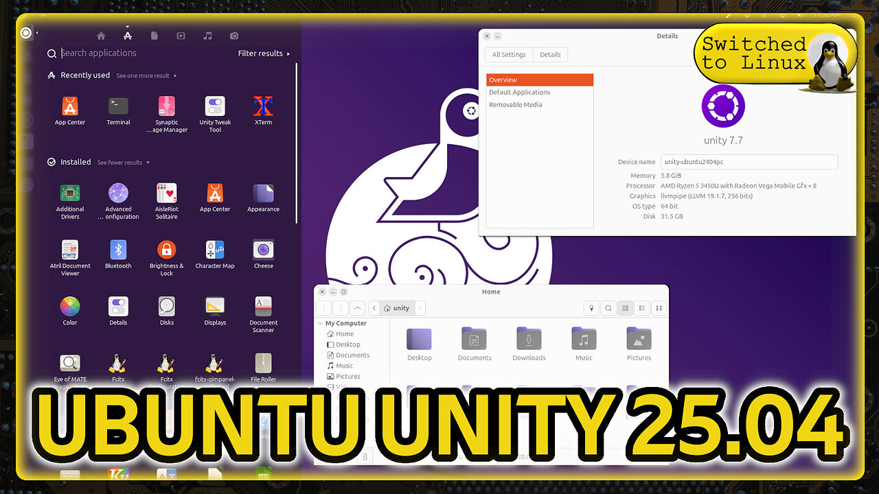 Ubuntu Unity 25.04 | Nostalgia and Thoughts