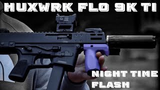 HUXWRX Flow 9k Ti at Night