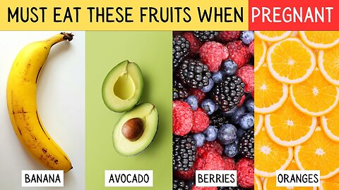 Savor These Four Vital Fruits to Nourish Your Pregnancy Journey! MD01