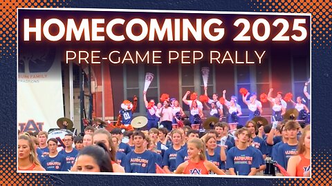 Auburn Homecoming Pep Rally 2025 | Octavia Spencer, Marching Band, and More!