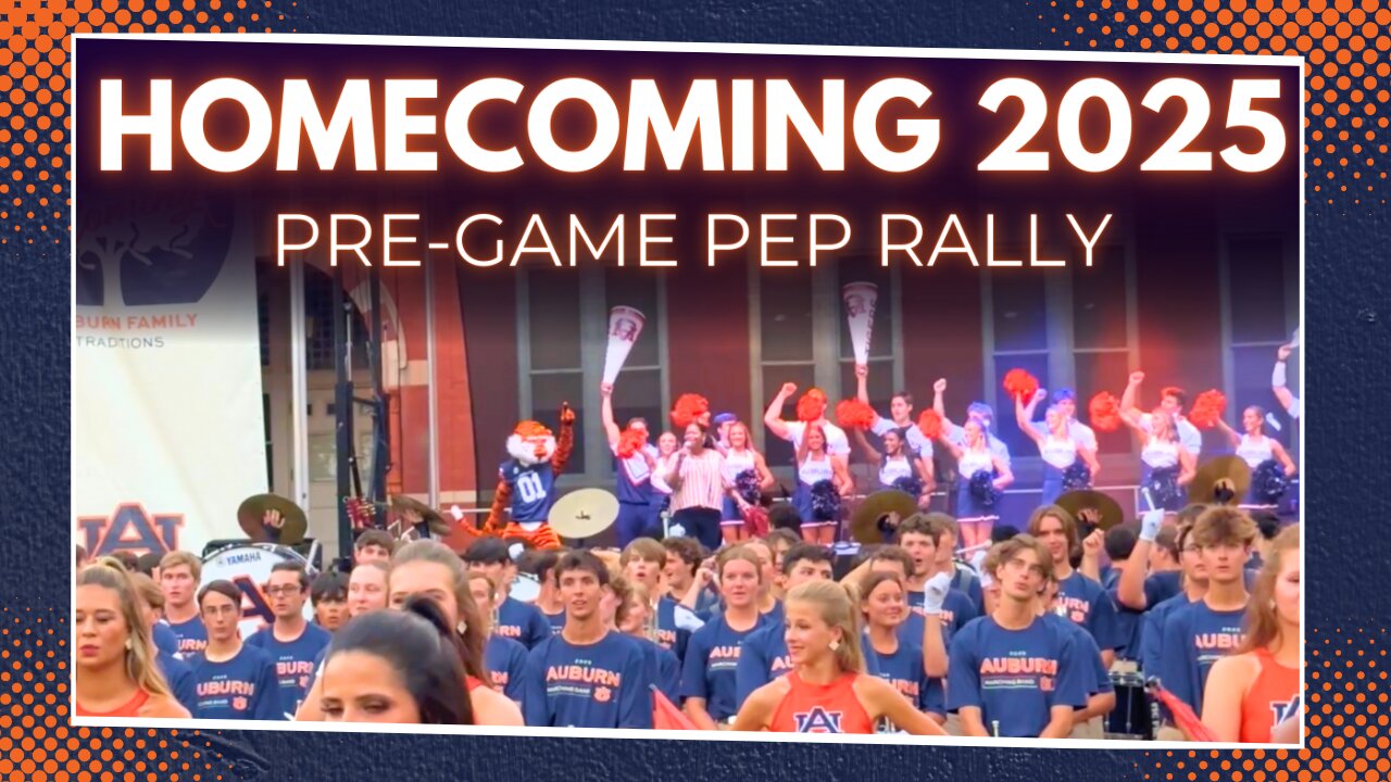 Auburn Homecoming Pep Rally 2025 | Octavia Spencer, Marching Band, and More!