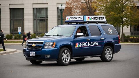 Nbc News Suv Car Driving On the Road