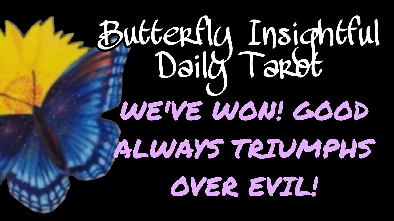 WE'VE WON! BAD VIBES ARE DISSIPATING & GOOD TRIUMPHS OVER EVIL! #tarotreading #win #karma #lifecoach