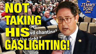 GOP Rep SHOCKED When Nebraska Town Hall Cheers Universal Healthcare!