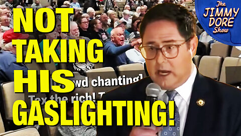 GOP Rep SHOCKED When Nebraska Town Hall Cheers Universal Healthcare!