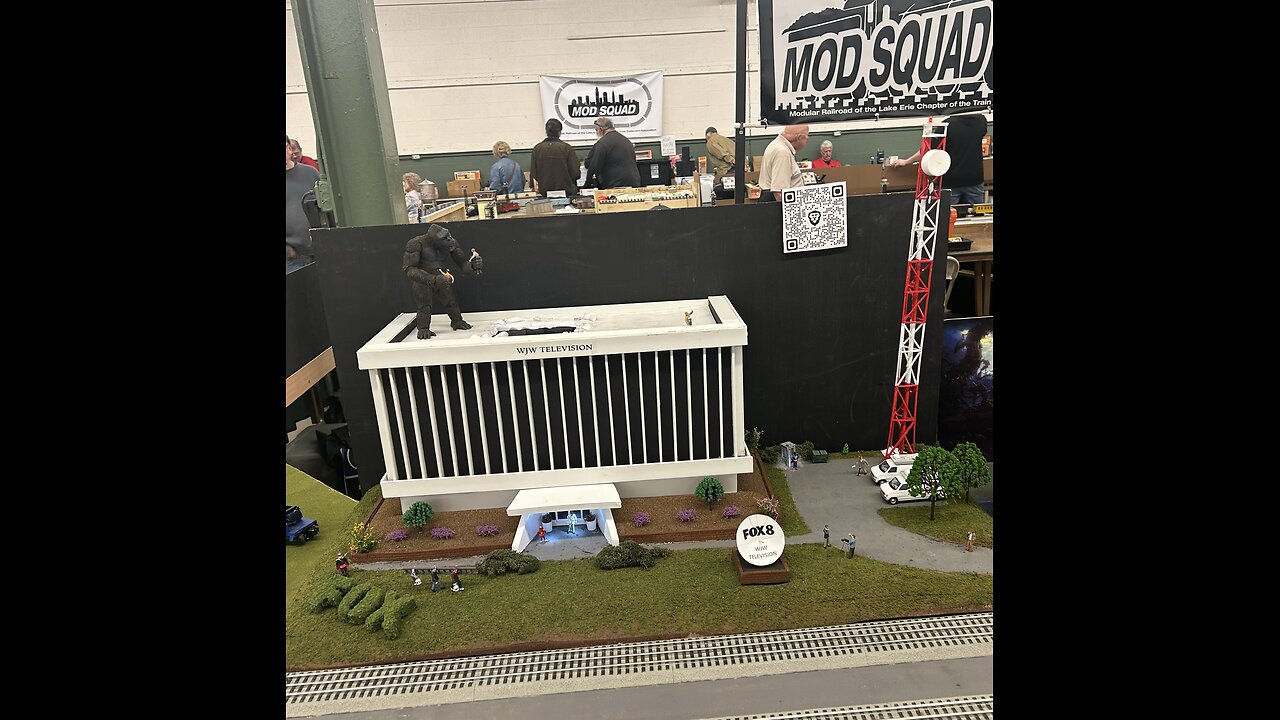 Fox 8 TV set from Big Chuck and Little John Show