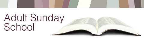 Sunday School 10-19-2025