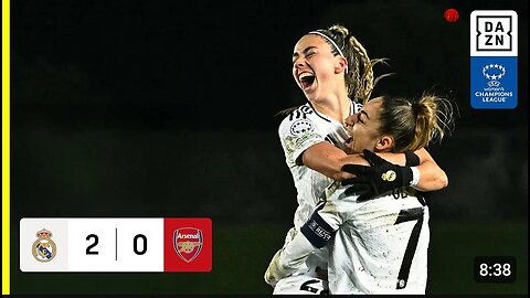 HIGHLIGHTS | Real Madrid CF vs arsenal FC-UEFE women's champions League 2024-2025