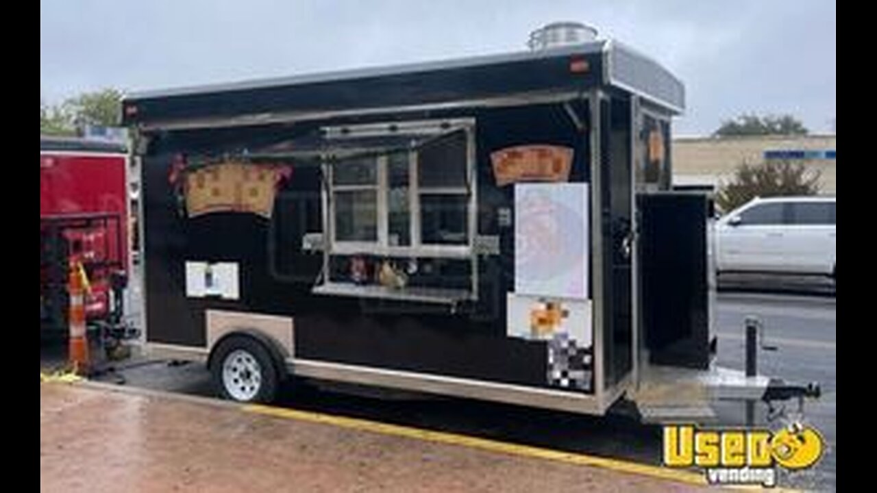 2021 - Fully Equipped Kitchen Food Concession Trailer with Pro-Fire Suppression for Sale in Texas!