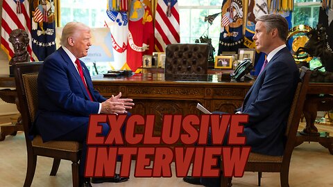 TRUMP GIVES EXCLUSIVE INTERVIEW