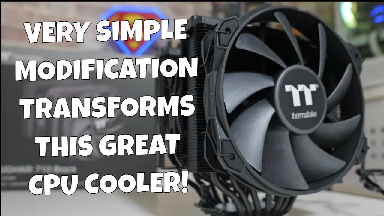 Thermaltake Tough AIR 710 Black Edition Is Flawed But I Fixed It