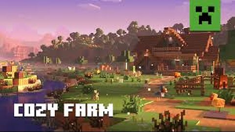 Soothing Minecraft - Relaxing Farm Morning