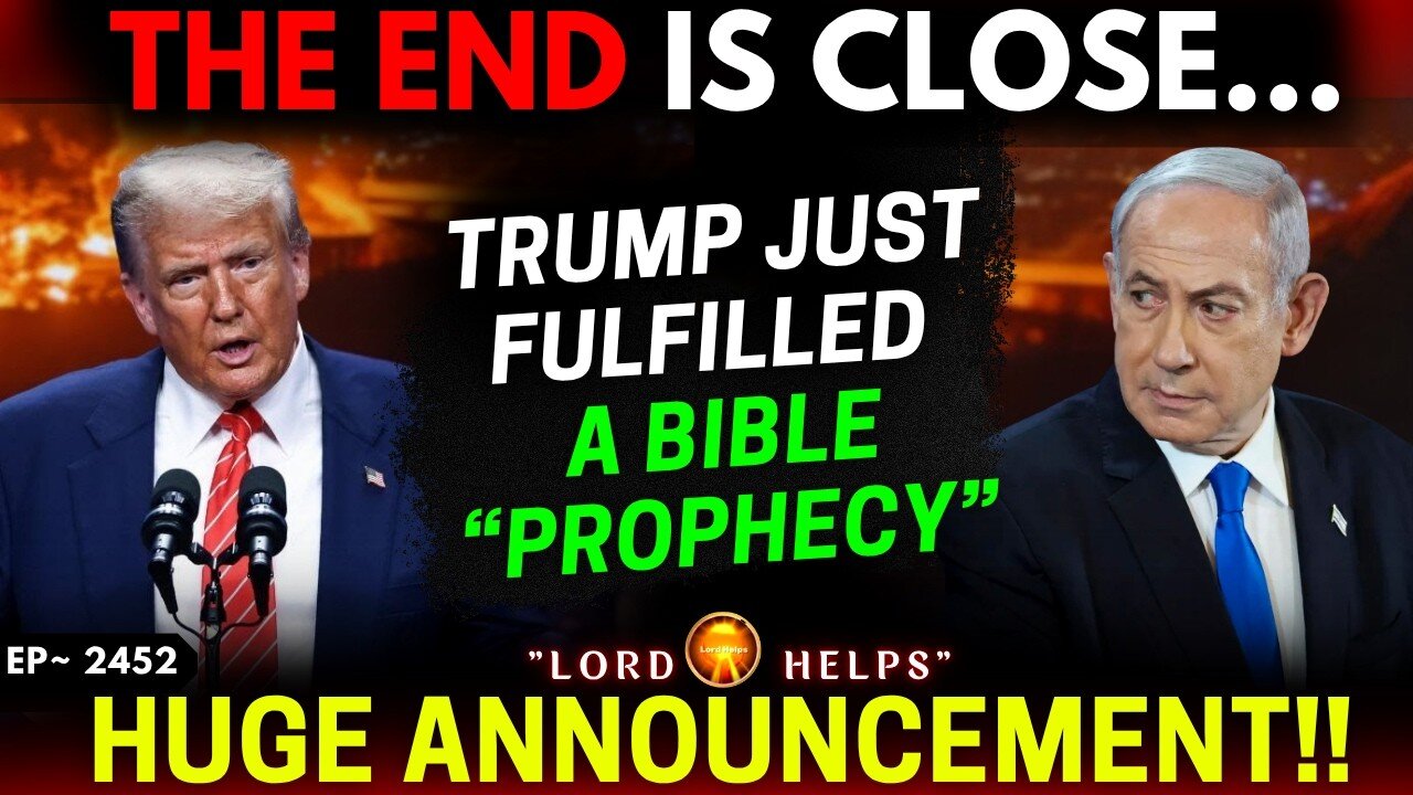 TRUMP FULFILLED A PROPHECY! (THE END IS NEAR )👆Prophetic Word Today | God's Message Today