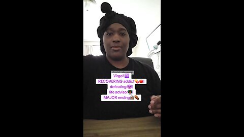 ♍️RECOVERING addict💊🛑|defeating 👿|life advisor👩🏾‍🏫|MAJOR ending👩🏾‍🦳⚰️