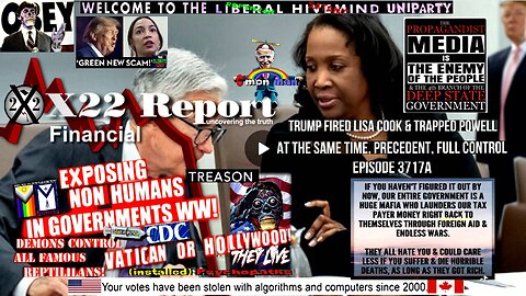 Ep 3717a - Trump Fired Lisa Cook & Trapped Powell At The Same Time, Precedent, Full Control