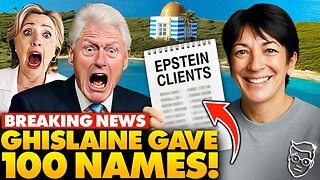 🚨Maxwell Just Gave Up The Epstein List: ‘100 Powerful People’ Linked to Epstein 'Did NOT Hold Back'