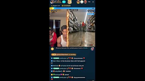 PYT Dancing for G2T inside of a Walmart store (BIGO LIVE)