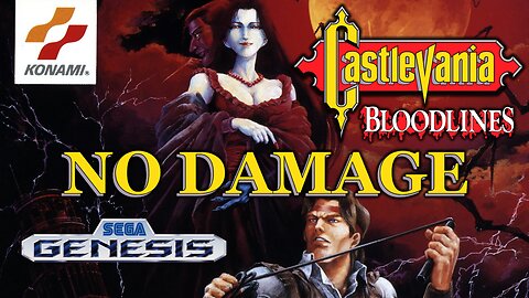 Castlevania: Bloodlines (Sega Genesis) Longplay - No Damage