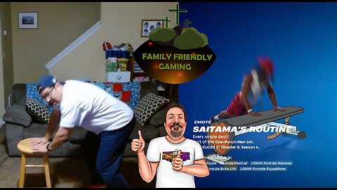 FFG Dance Fortnite Emotes Saitama's Routine