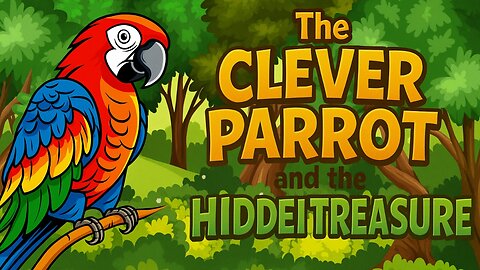 The Clever Parrot and the Hidden Treasure 🦜