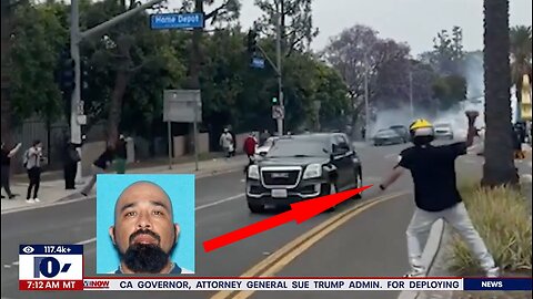 ICE Protests: LA Man Who Threw Rocks at Border Patrol Agents Identified